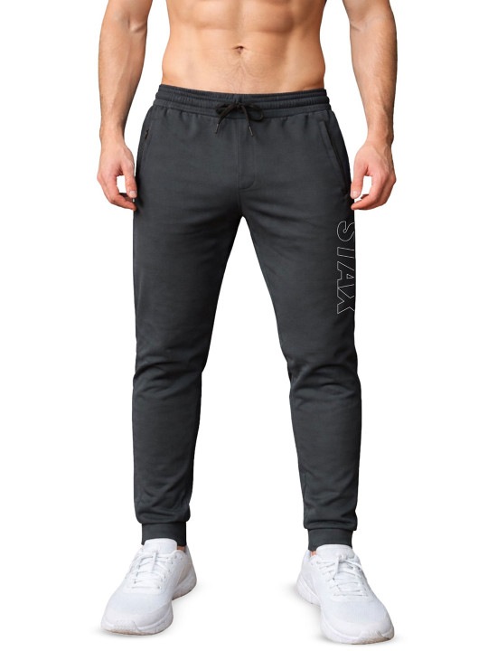 3Colors Men Regular Fit Print Running Track Pants