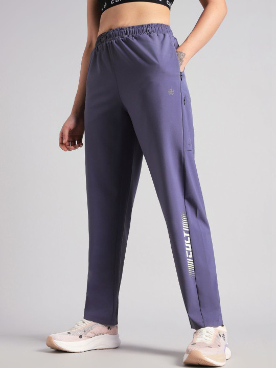 CULT Women's Blue Speed Flex Trackpants