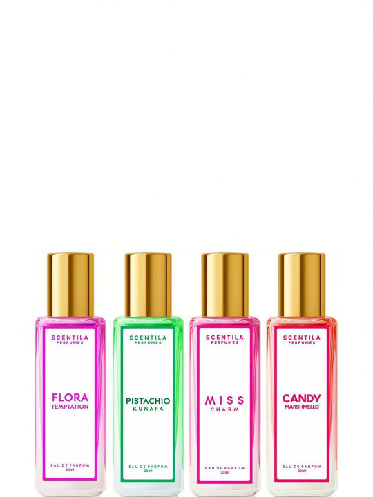 4Pcs Perfume Gift Set-20mlEach
