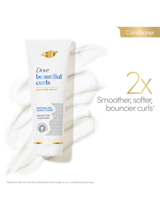 Dove Beautiful Curls Detangling Conditioner with Tri Moisture Essence - 380ml