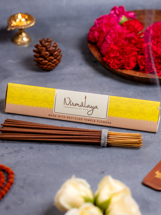 Nirmalaya Jasmine Incense Sticks 40 Pieces