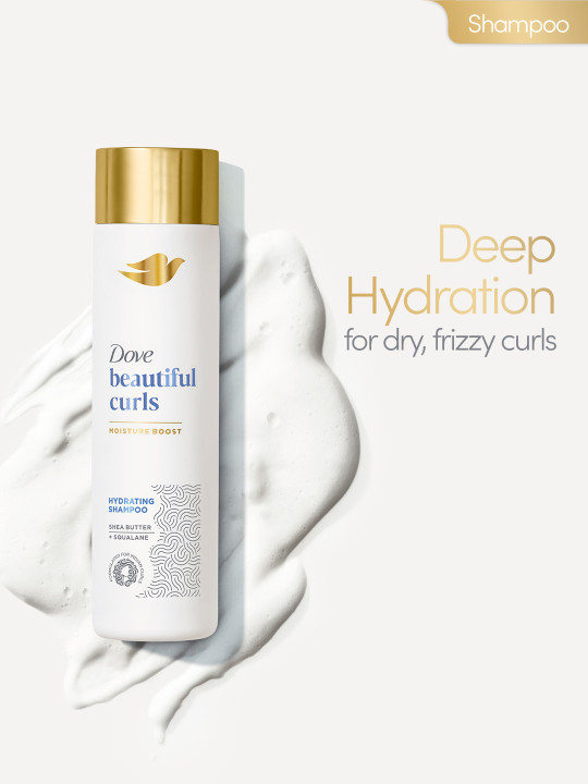 Dove Beautiful Curls Sulphate-Free Hydrating Shampoo with Tri Moisture Essence - 380ml