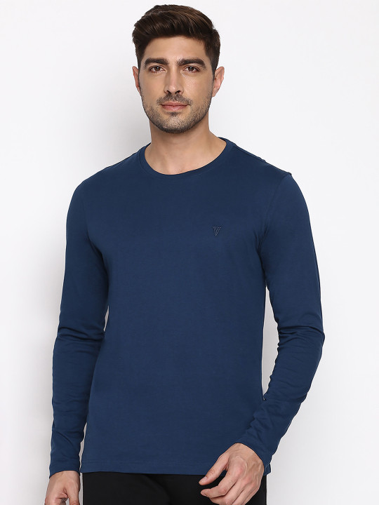 Van Heusen Innerwear Men Anti Bacterial Smart Tech Lounge Tshirts