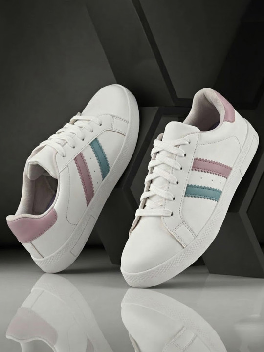 Longwalk Women Striped Comfort Insole Basics Sneakers