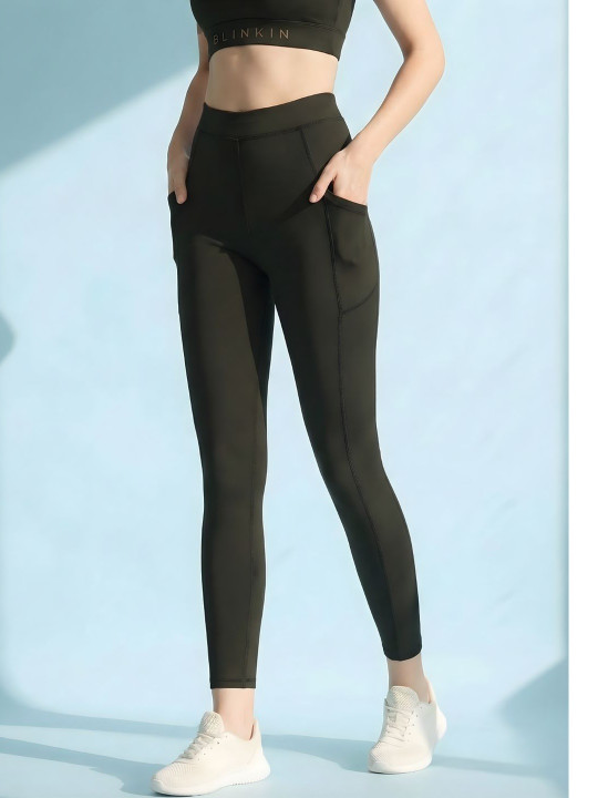 Blinkin Training Or Gym Ankle Length Tights