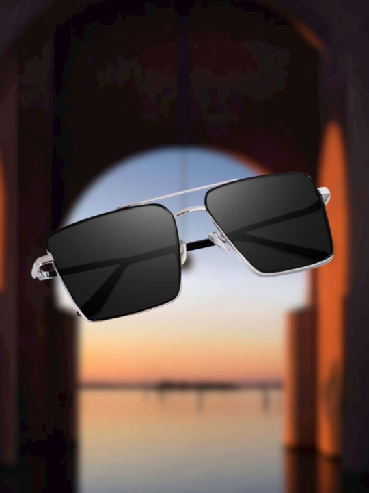 SPADEACES Men Black Sunglasses with