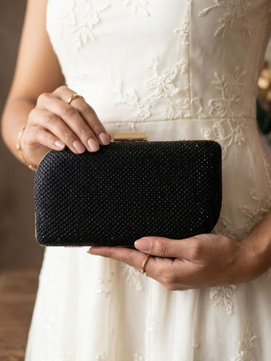 ARTKLIM Embroidered Clutch