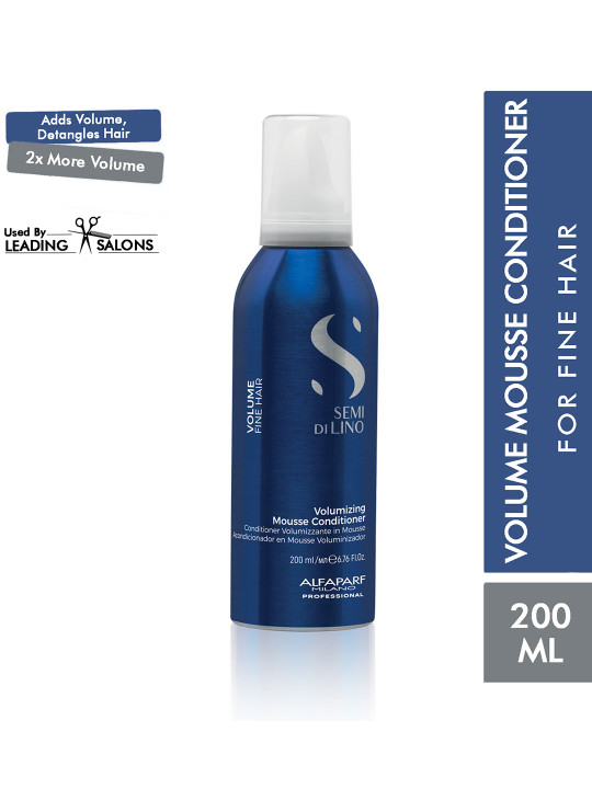 ALFAPARFMILANO Volumizing Mousse Conditioner for Hair Volume Sulfate Free 200ml