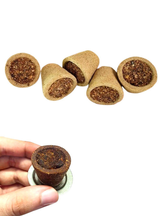 PRISHA INDIA CRAFT Wood Scented Dhoop Dani