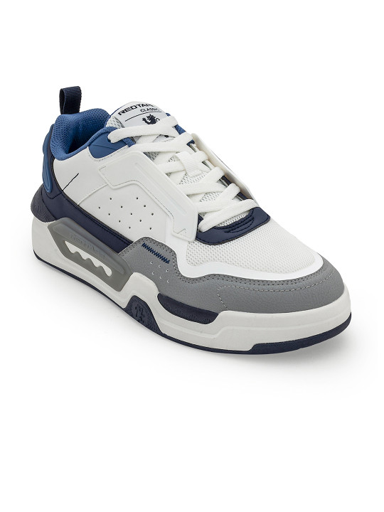 Red Tape Men Colourblocked Round Toe Sneakers