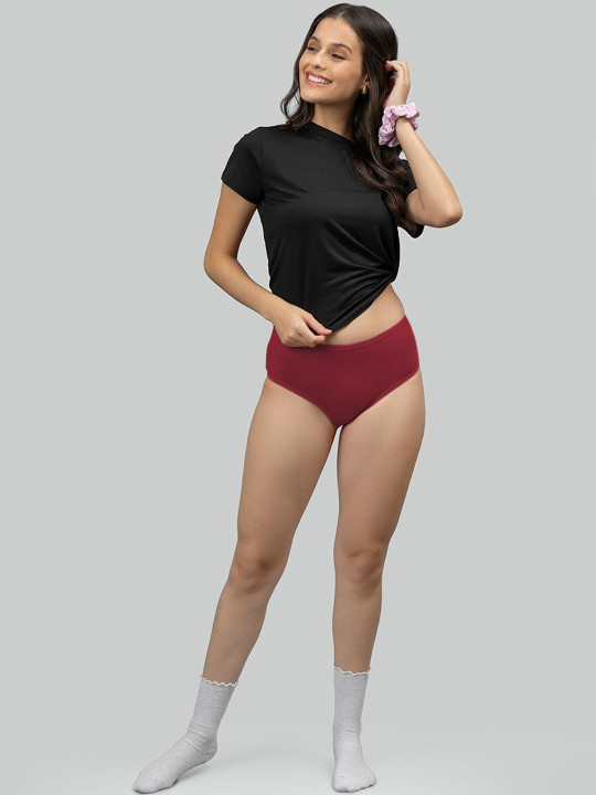 necesera Women Cotton Basic Briefs