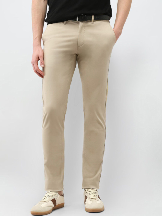 U.S. Polo Assn. U.S. Polo Assn.Austin Slim Fit Satin Chinos Trousers