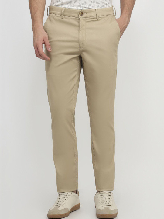 ColorPlus Men Slim Fit Trousers
