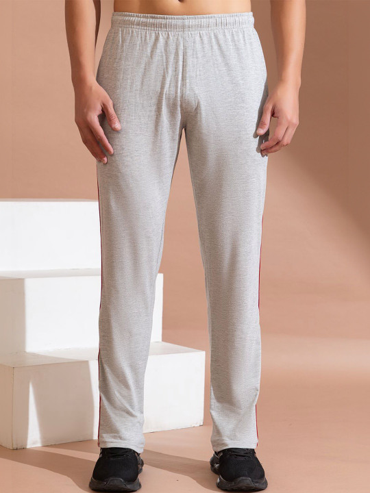 ZEFFIT Men Regular Fit Striped Training Track Pants