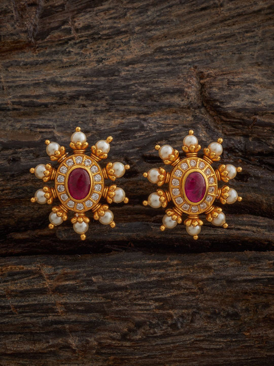Kushal's Fashion Jewellery Contemporary Studs Earrings