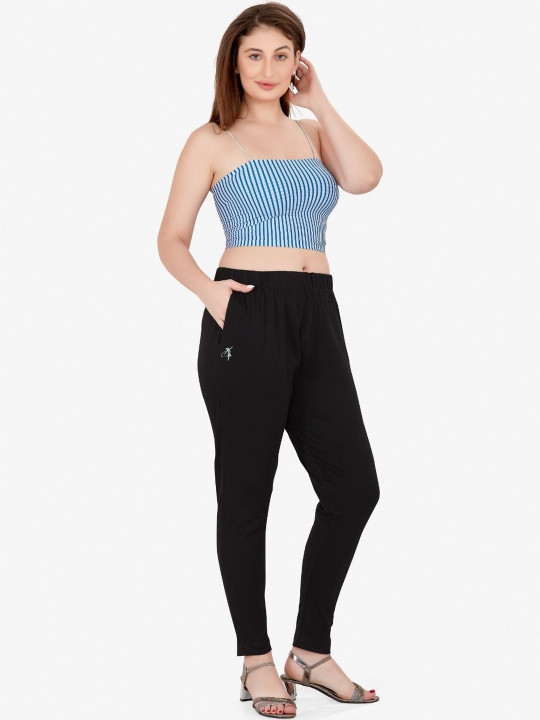 Fly Free Women Straight Fit Brand Logo Track Pants