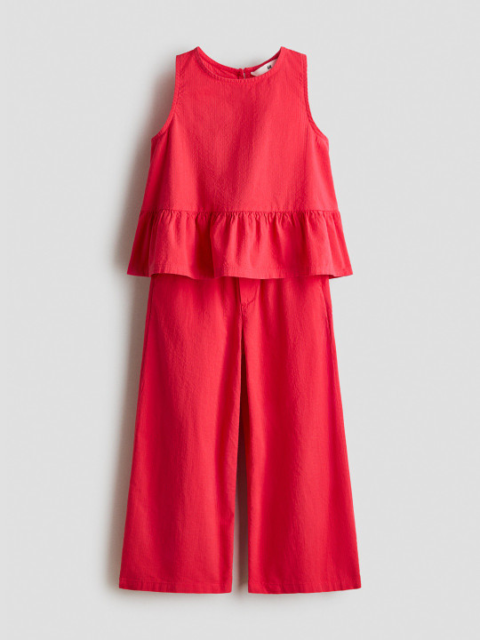 H&M 2-Piece Cotton Seersucker Set