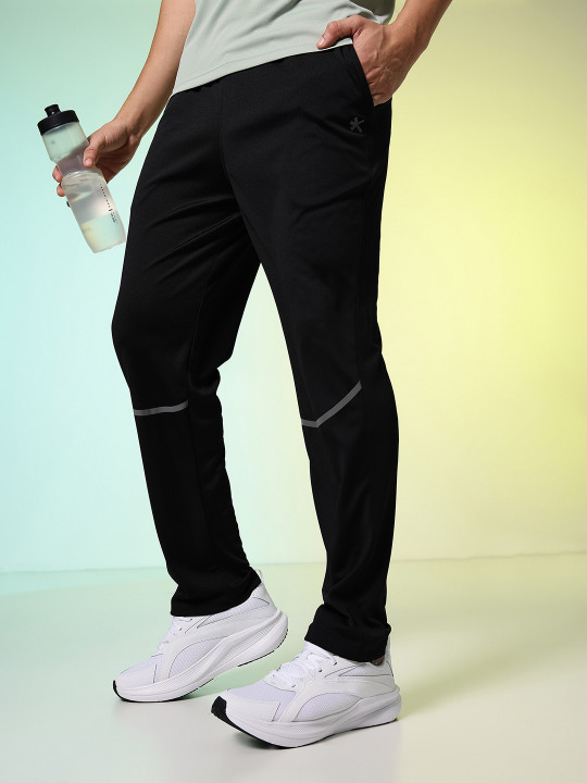 HRX by Hrithik Roshan HRX by Hrithik Men Roshan Regular Fit Rapid-Dry Running Track Pants