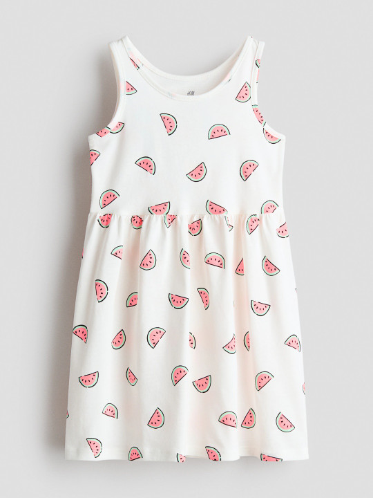 H&M Patterned Cotton dress