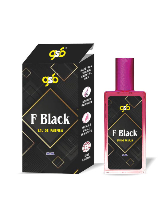 F Black Eau De Perfume 50ml