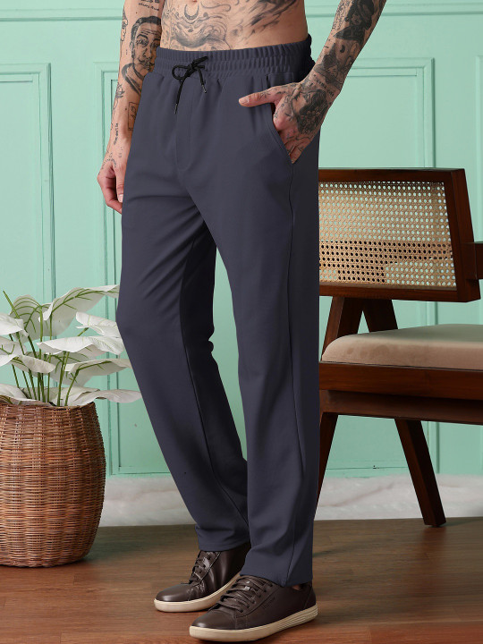 R.Code by The Roadster Life Co. Men Regular Fit Track Pants