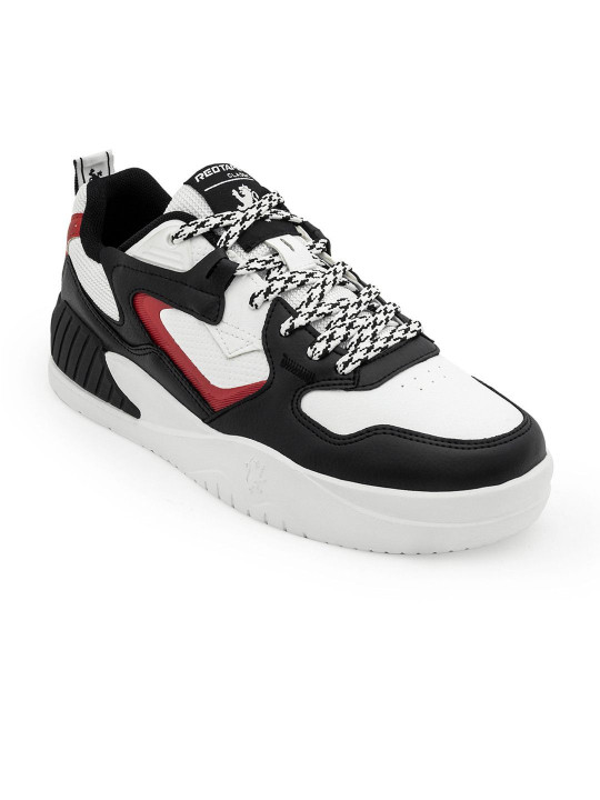 Red Tape Men Colourblocked Round Toe Sneakers