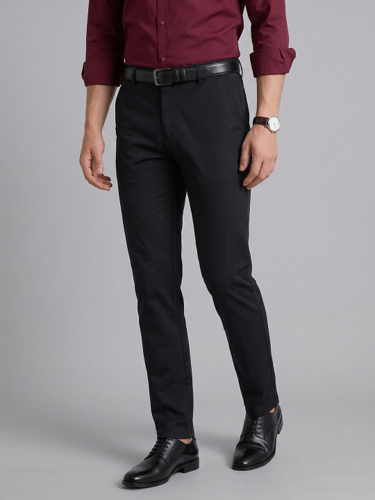 Blackberrys Men Formal Trousers