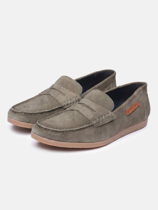 Kenneth Cole Men Leather Penny Loafers