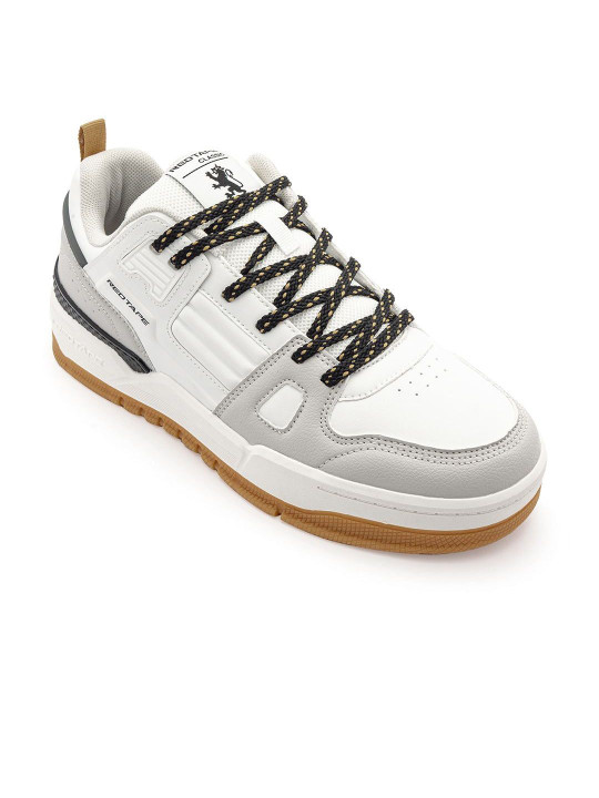 Red Tape Men Colourblocked PU Sneakers
