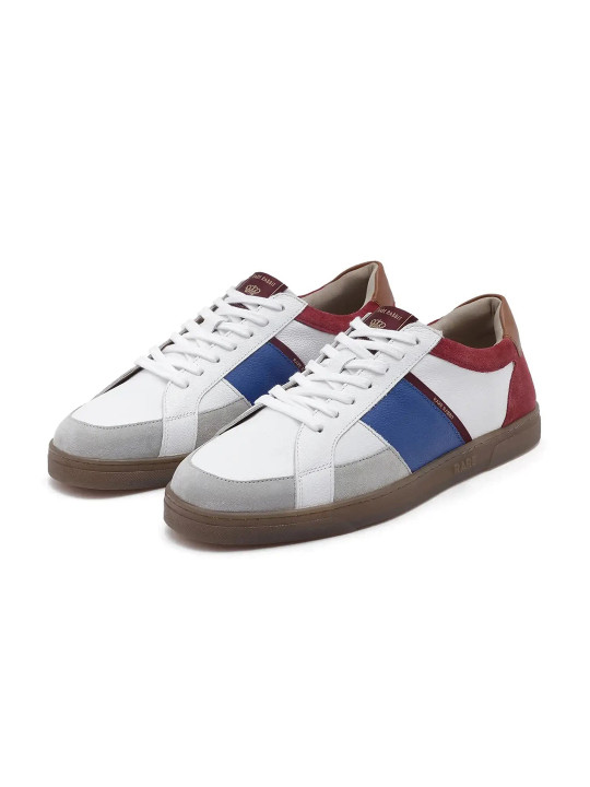 RARE RABBIT Men Colourblocked Leather Sneakers