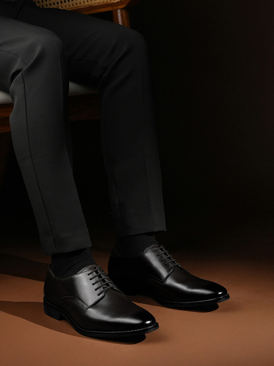 LOUIS STITCH Men Leather Formal Derbys