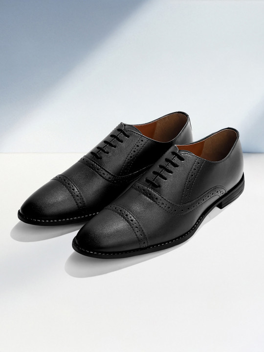 LOUIS STITCH Men Leatherette Oxford Formal Shoes