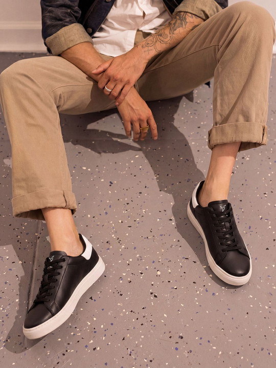 yoho Men Perforations PU Sneakers