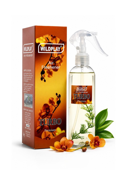 WILDPLAY Turbo Premium Room Air Freshener Spray - 250ml
