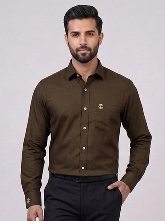 Punekar Cotton Men Relaxed Casual Shirt