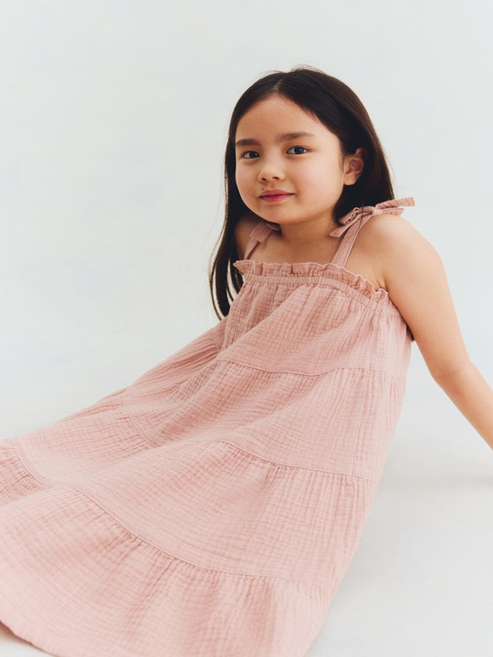 H&M Cotton Muslin Dress