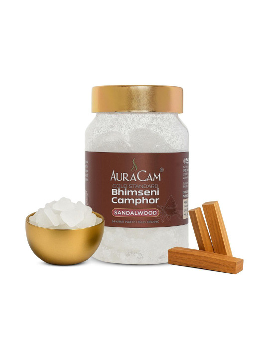 AuraCam Sandalwood Fragrance Wooden Camphor