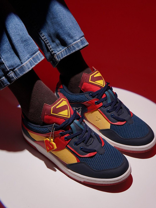 yoho Men Colourblocked PU Sneakers