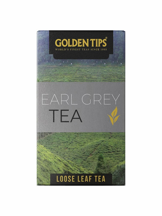 GOLDEN TIPS TEA Bergamot Citrus Flavour Loose Leaf 100g