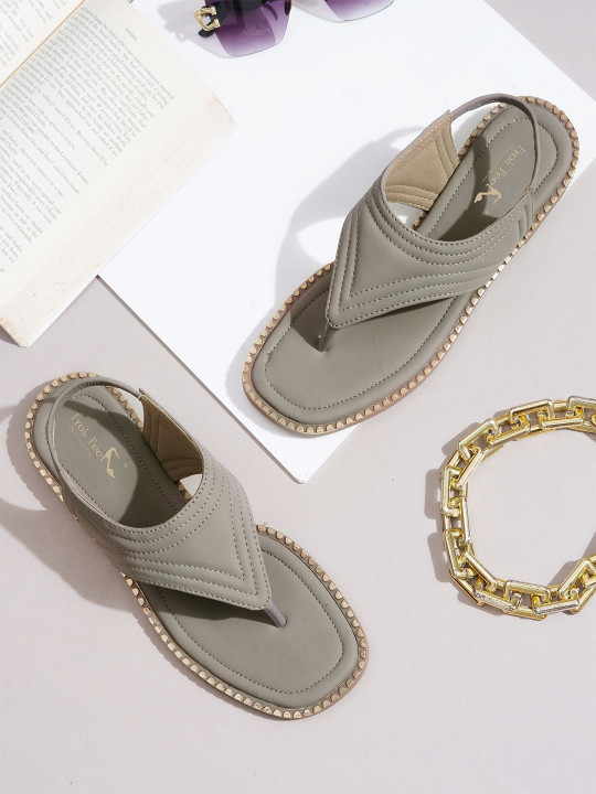 Froh Feet Women Open Toe Flats