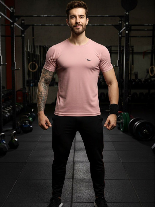 HiFlyers Men Brand Logo T-shirt