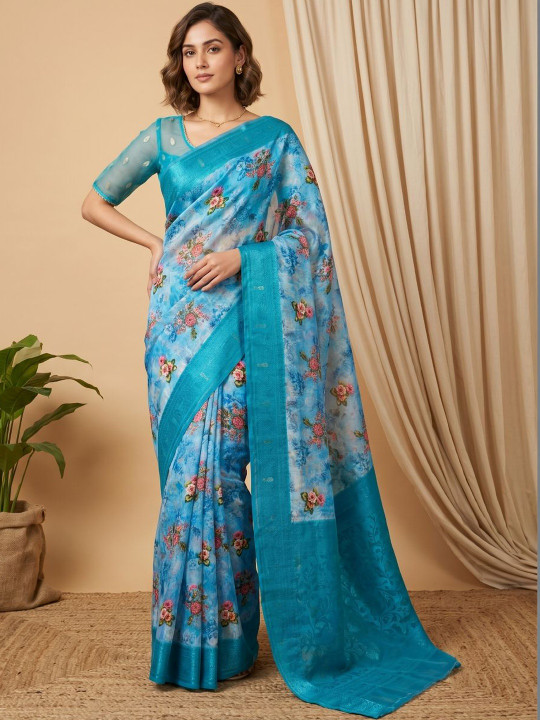 TASRIKA Floral Saree