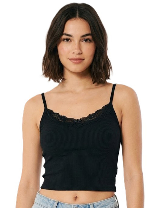 Alexvyan Ribbed Lightly Padded Camisoles