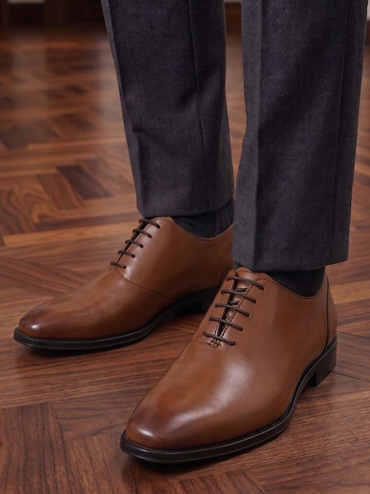 Alberto Torresi Men Brown Formal Oxford Shoes