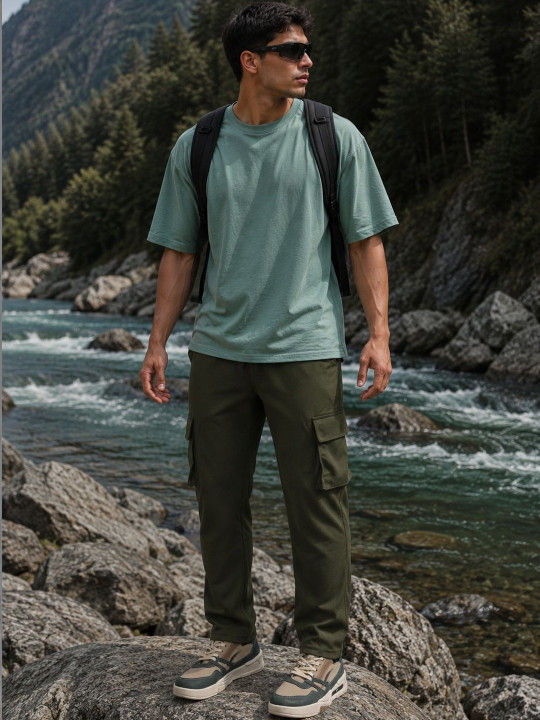SZN Men Smart Cargos Trousers