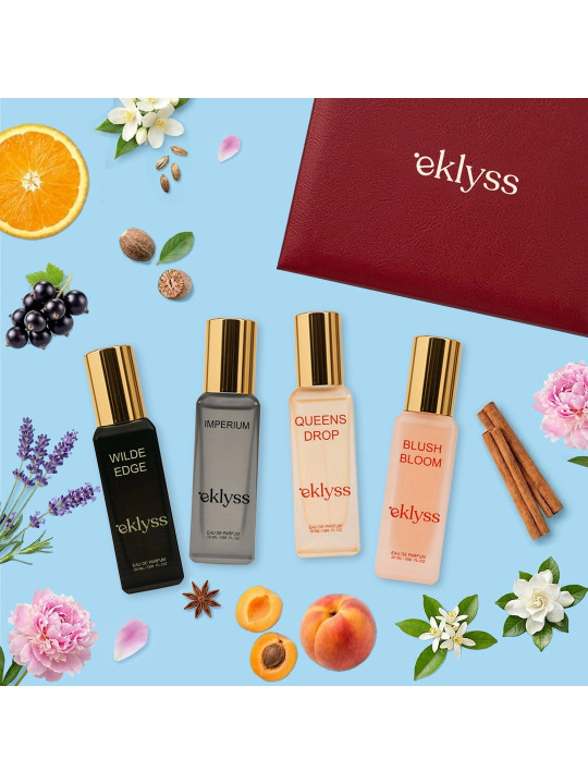 4Pcs Eau De Parfum - 20ml Each
