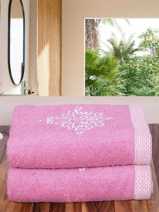 RANGOLI Bamboo Purple 600 GSM Hand Towels
