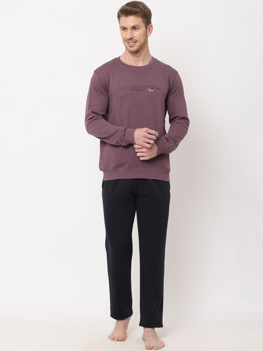 Sweet Dreams Men Blue Solid Tracksuits