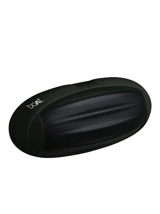 Black Rugby Wireless Portable Bluetooth Speaker