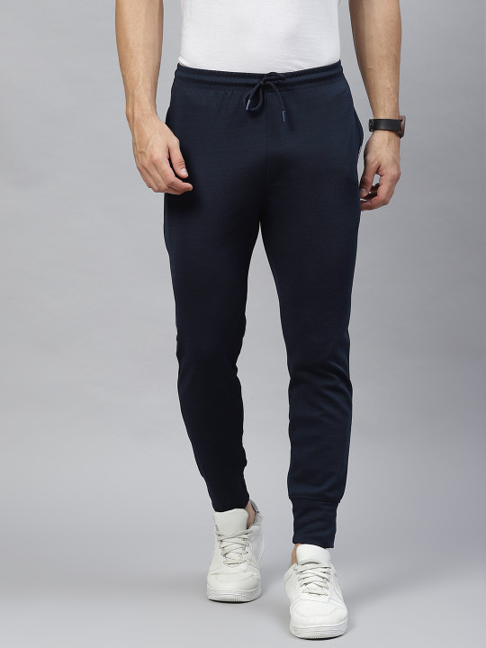 TOM BURG Men Solid Slim Fit Track Pants